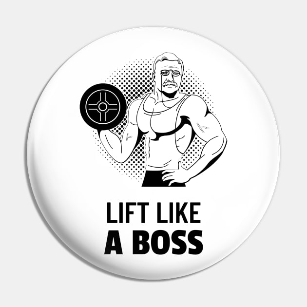 Lift Like a Boss Pin by TrendyShopTH