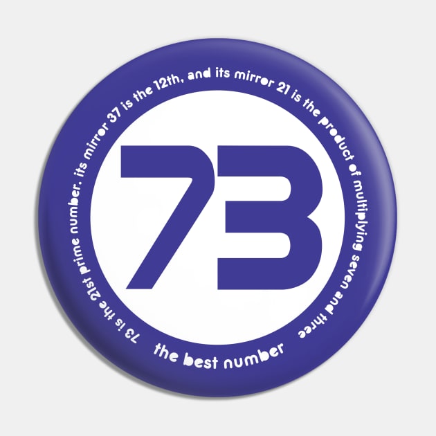 73 is the best number Pin by danielasynner