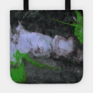 Abstract green-white-grey background with hand-painted marble texture. Monochrome watercolor. Best for the print, fabric, poster, wallpaper, cover and packaging, wrapping paper. Tote