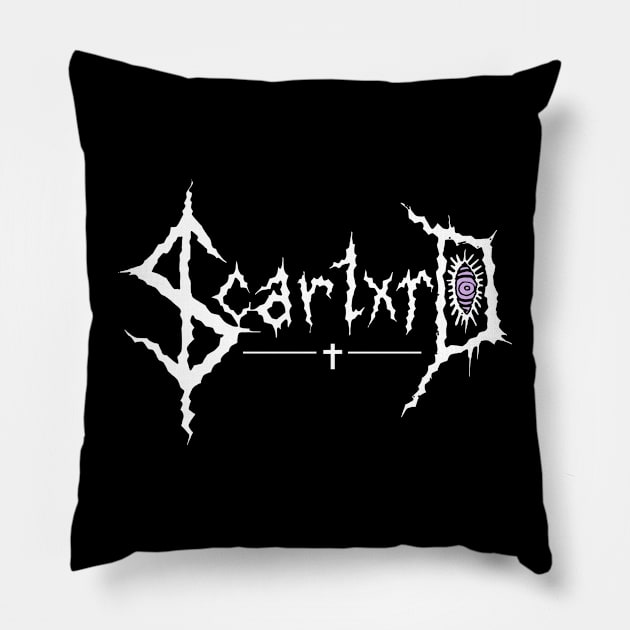 Scarlxrd 39 Bess for Boys Pillow by Ahana Hilenz