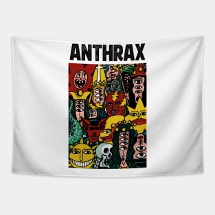 Monsters Party of Anthrax Tapestry