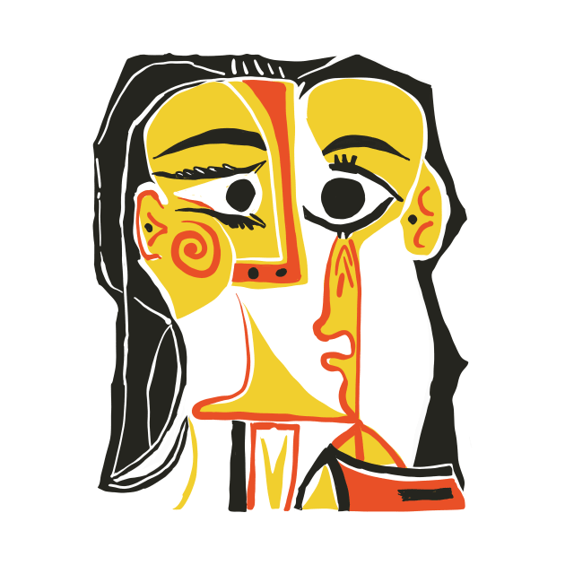 Picasso - Woman's head #1 by shamila