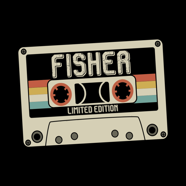 Fisher - Limited Edition - Vintage Style by Debbie Art