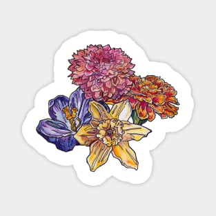 Blooms Bunch Magnet