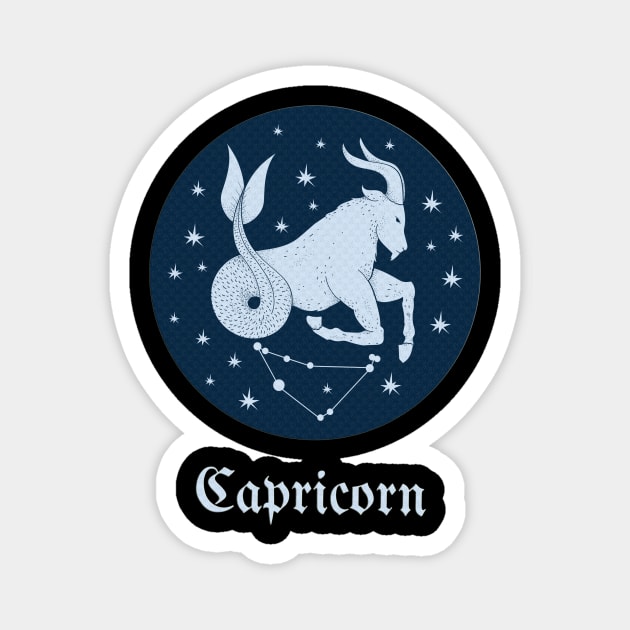 CAPRICORN HOROSCOPE Magnet by Top To Bottom