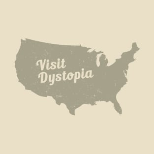 Visit Dystopia: United States Vintage Design T-Shirt