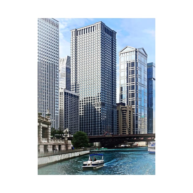 Chicago IL - Chicago River Near Wabash Ave. Bridge by SusanSavad