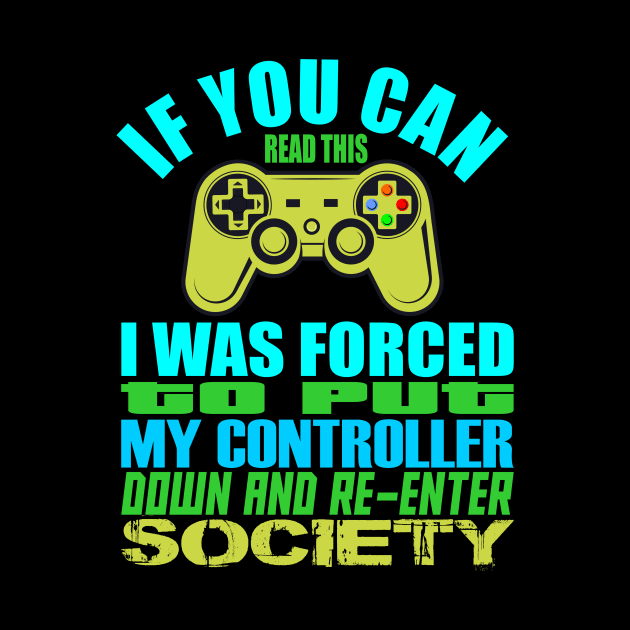 Put Controller Down Re-Enter Society by hadlamcom