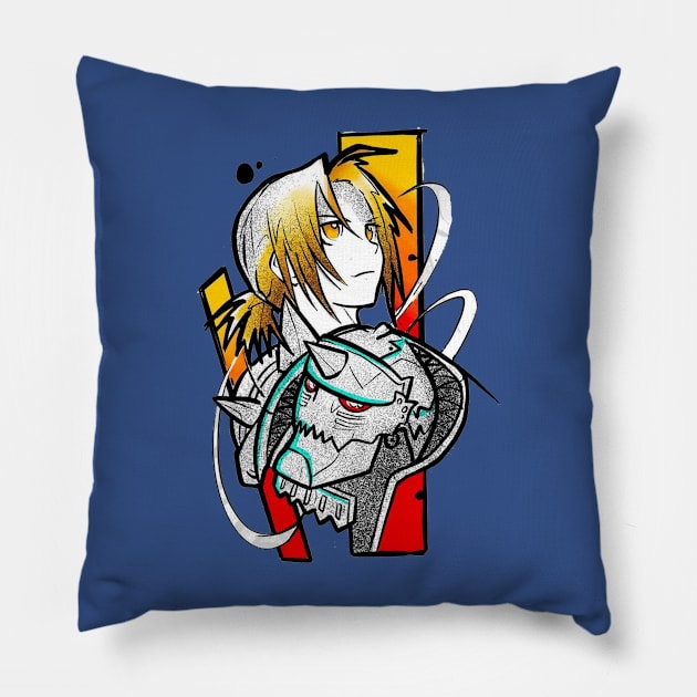 fullmetal alchemist Pillow by i want money