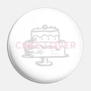 Cake Lover Pin