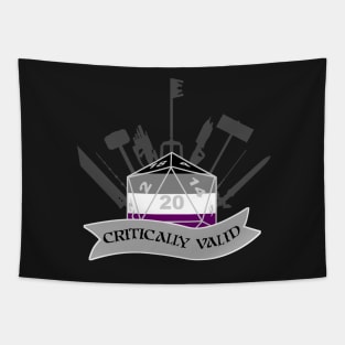 Critically Valid: Ace/Aro Pride Tapestry