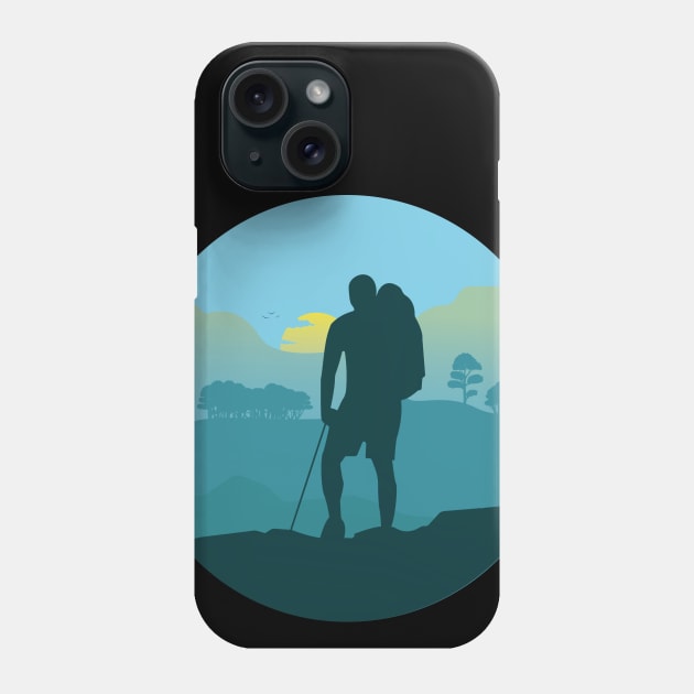 hiking Phone Case by Jiestore