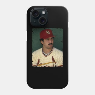 Keith Hernandez in St. Louis Cardinals Phone Case