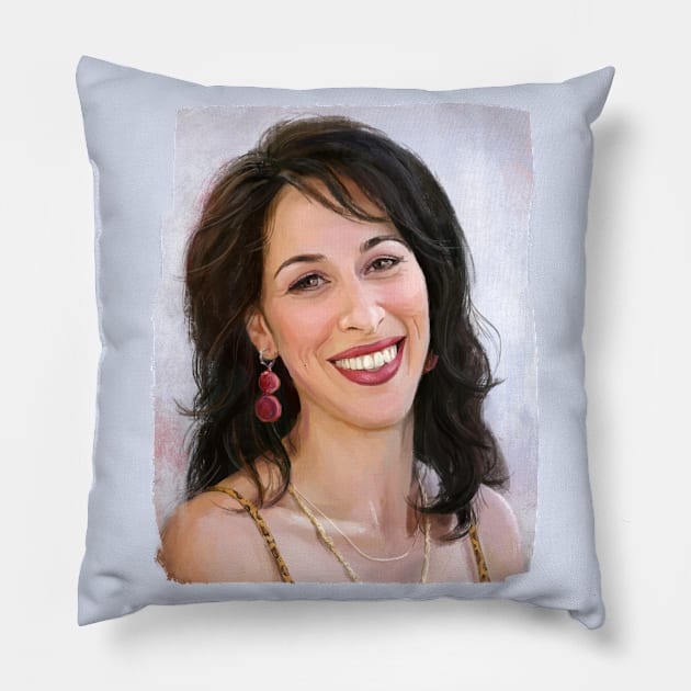 Janice from the Friends Pillow by irenkonst