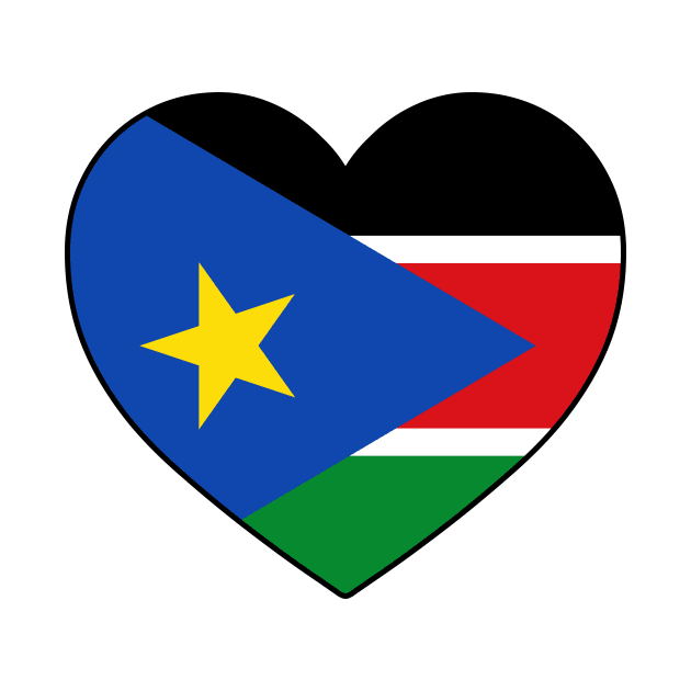 Heart - South Sudan by Tridaak