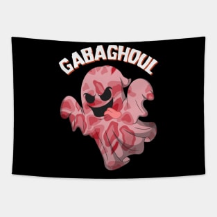 Gabaghoul Ghost Italian Ham Halloween Gabagool Parody Tapestry