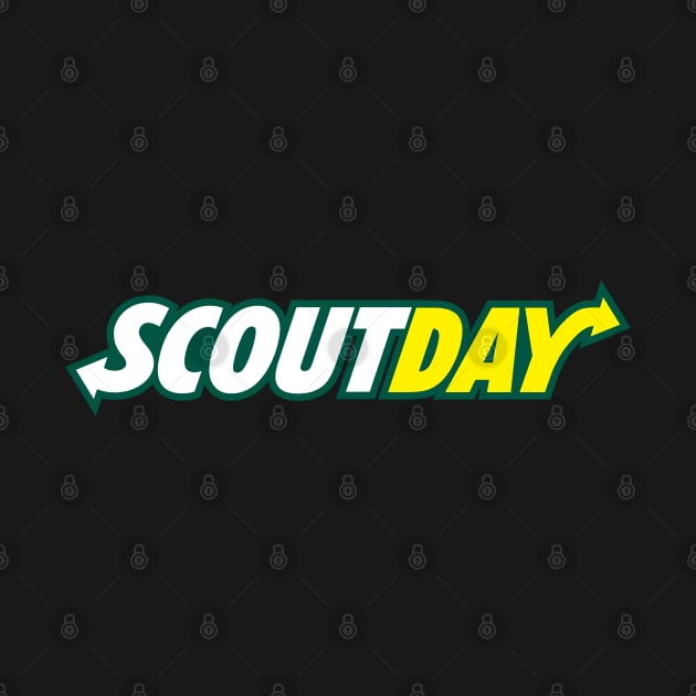 Scout Day Parody logo of Subway by Merchsides