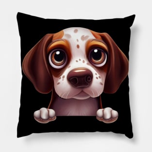 Cuddle-worthy Pointer Pillow