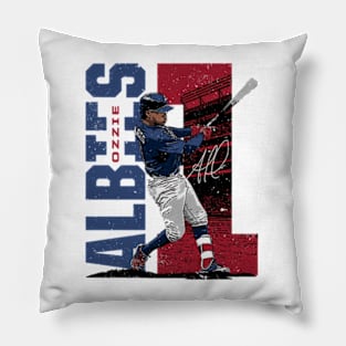 Ozzie Albies Atlanta Stadium Pillow