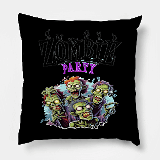 Zombies Party Pillow