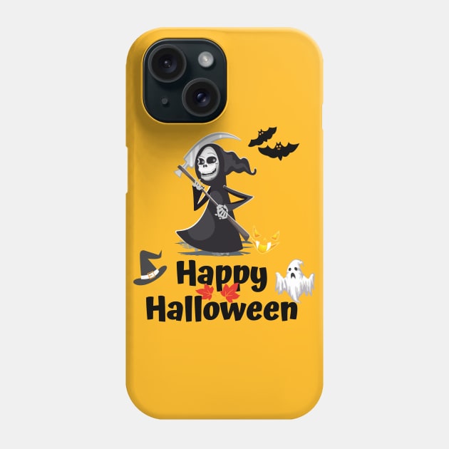 Happy halloween T-shirt, Halloween T-shirt. Phone Case by DakhaShop