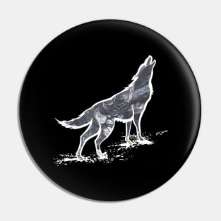 Pour Painted Wolf Pin