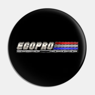 EGO Pro Wrestling 2nd Logo (Metalic) Pin