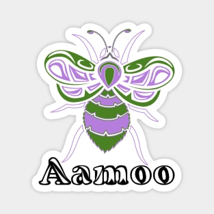 Genderqueer Aamoo (Bee) Magnet