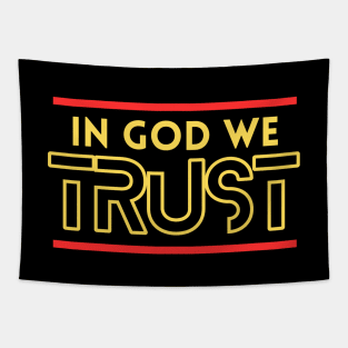 In God We Trust | Christian Tapestry