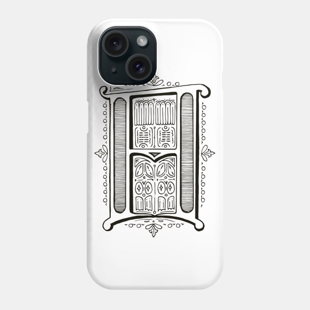 Monogram H Phone Case by calebfaires