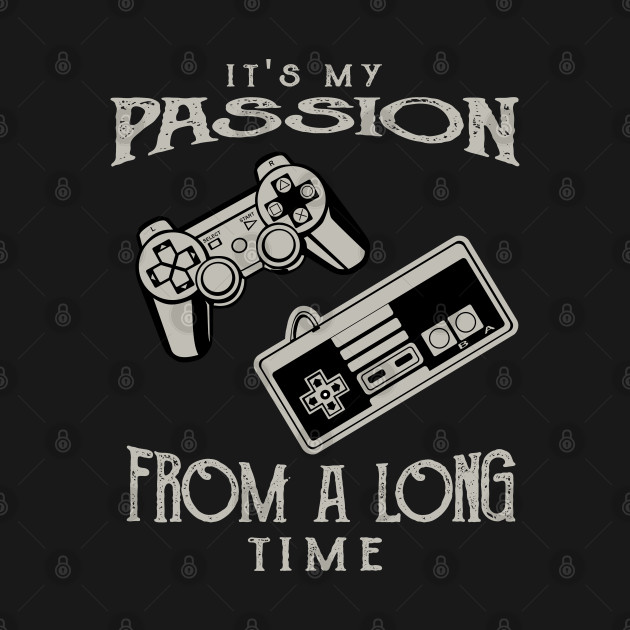 It's My Passion From A Long Time,Old School Gamer by khalmer