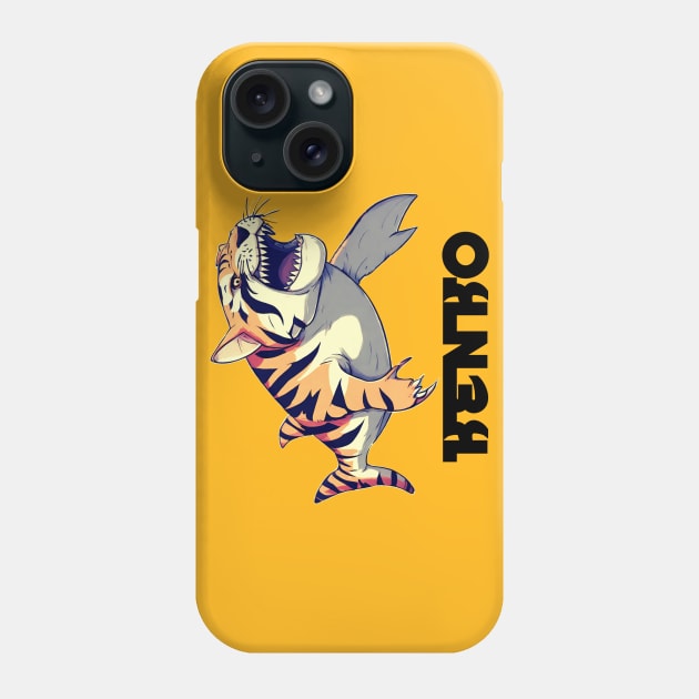 tiger shark kenko Phone Case by dodolanlaku