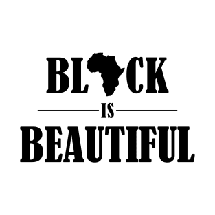 black is beautiful africa afro gift T-Shirt