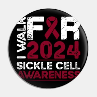 Sickle Cell Awareness 2024 Walk Pin