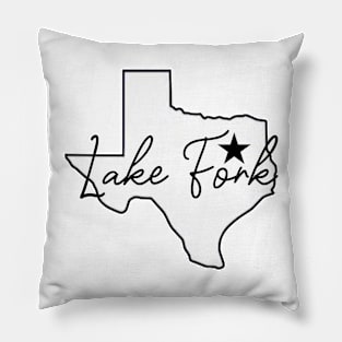 LAKE FORK TEXAS Pillow