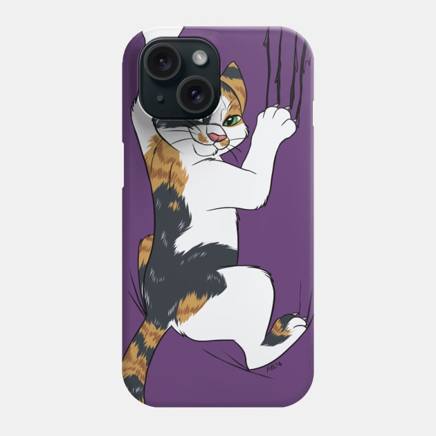 Calico Claws Phone Case by mithmeoi