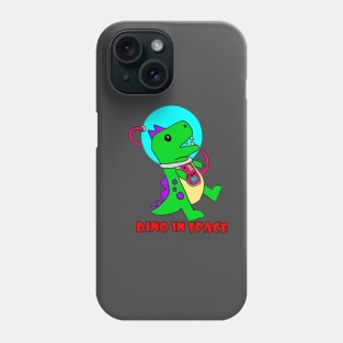 Dino in Space Phone Case