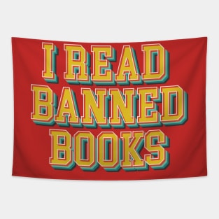 I Read Banned Books Tapestry