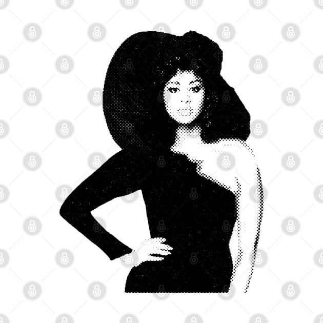 Phyllis Hyman Halftone by Resdis Materials