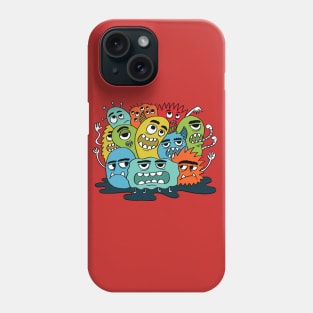 grumpy monsters Phone Case