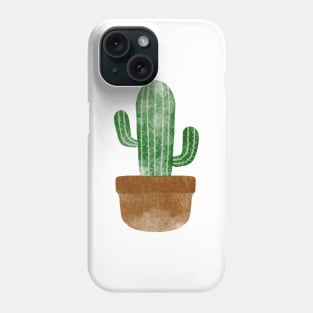 Cactus watercolor Phone Case