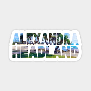 ALEXANDRA HEADLAND - Sunshine Coast Pandanus Tree Magnet