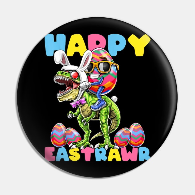Happy Easter Bunny Dinosaur Egg Rabbit Ears Pin by Gift Of Life