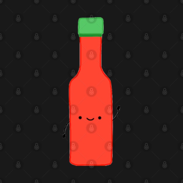 Cute Hot Sauce Bottle by Biscuit25