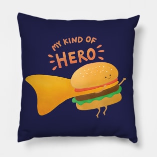 Cheeseburger Hero Pillow