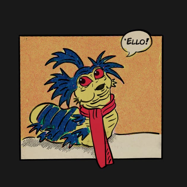 Labyrinth Worm Vintage Cartoon by This Is Fun, Isn’t It.