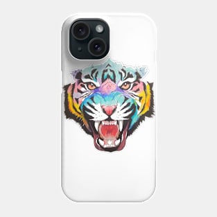 Rainbow Tiger Phone Case