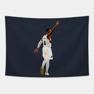 Damian Lillard Bye Bye OKC Tapestry