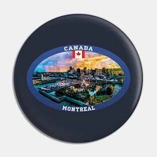 Montreal Canada Travel Pin