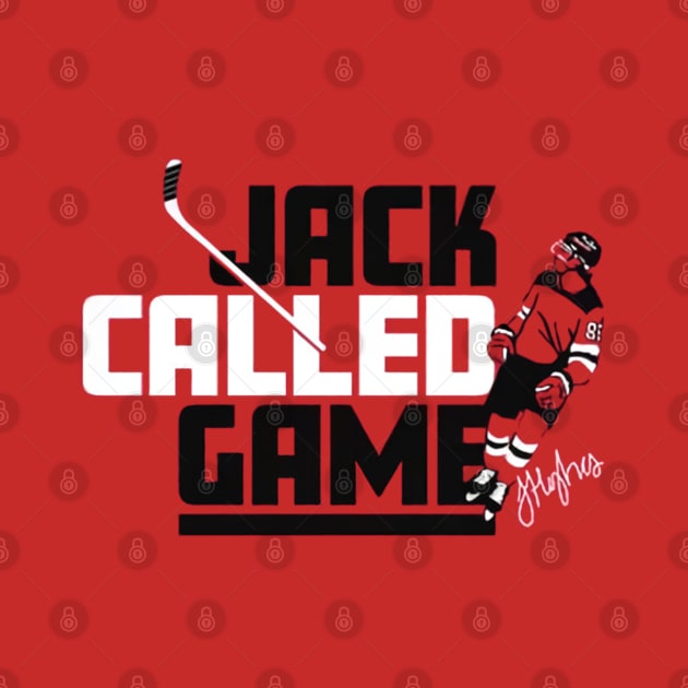 Jack Hughes Jack Called Game by stevenmsparks